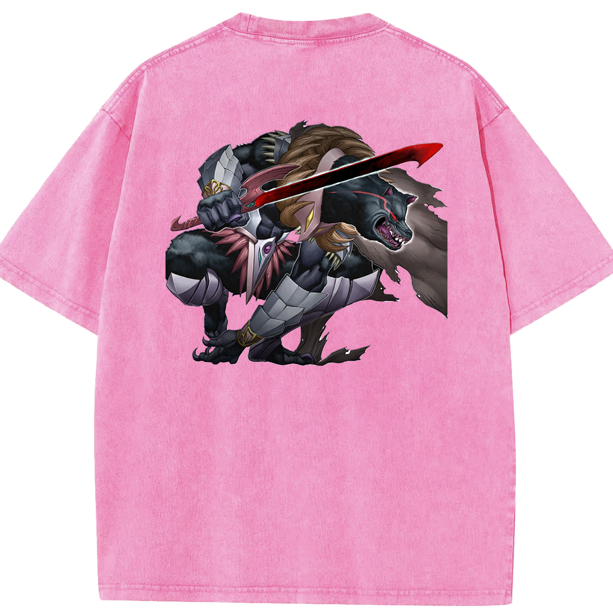 （画像用） 遊☆戯☆王 Yu-Gi-Oh! 綿100% ヴィンテージ風 半袖Tシャツ（背面プリント）